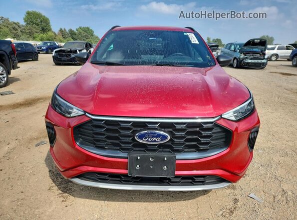 1FMCU0MNXRUB44972 2024 FORD ESCAPE Red Вид спереду