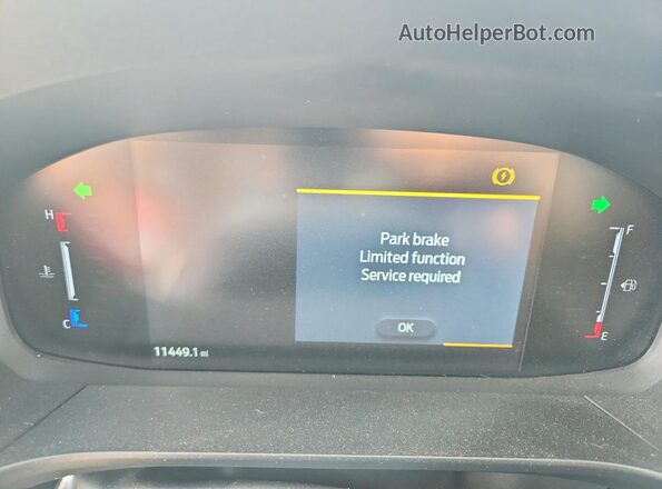 1FMCU0MNXRUB44972 2024 FORD ESCAPE Red Вид щитка приладів