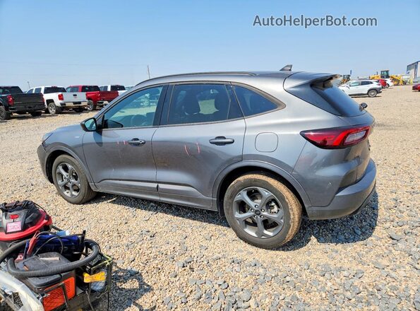 1FMCU0MZ1RUB11118 2024 FORD ESCAPE Gray Rear left