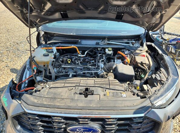 1FMCU0MZ1RUB11118 2024 FORD ESCAPE Gray Engine compartment view