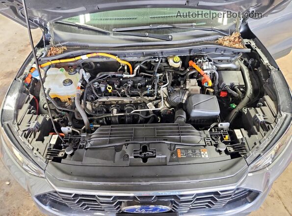 1FMCU0MZ3SUA21734 2025 FORD ESCAPE Gray Rear interior view