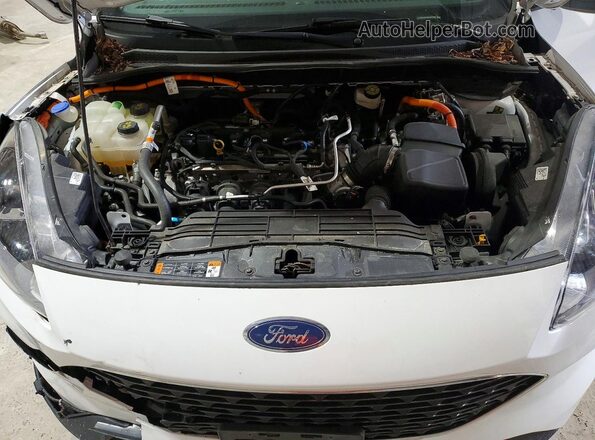 1FMCU9BZ0NUA61569 2022 FORD ESCAPE White Engine compartment view