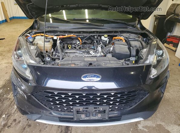 1FMCU9BZ1LUC03506 2020 FORD ESCAPE Black ძრავის განყოფილების ხედი
