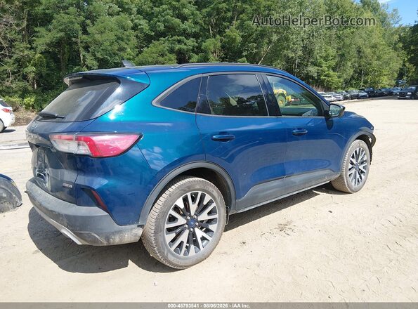 1FMCU9BZ1LUC54634 2020 FORD ESCAPE Blue Հետևի աջ