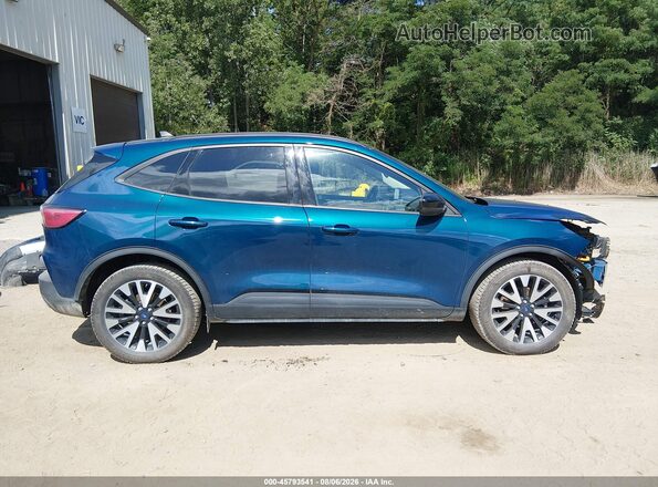 1FMCU9BZ1LUC54634 2020 FORD ESCAPE Blue Սալոնի 360 աստիճան տեսք