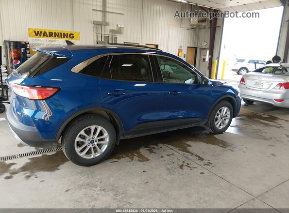 1FMCU9BZ3NUB12725 2022 FORD ESCAPE Синий Задняя правая четверть