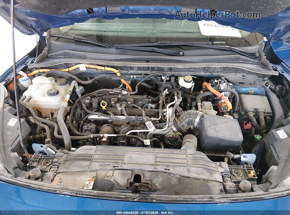 1FMCU9BZ3NUB12725 2022 FORD ESCAPE Синий Вид сзади