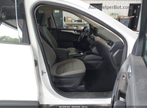 1FMCU9BZ5LUC08711 2020 FORD ESCAPE White Widok wnętrza z przodu