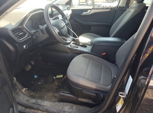 1FMCU9BZ5MUA32857 2021 FORD ESCAPE Черный Вид салона спереди
