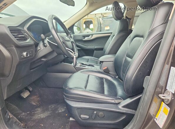 1FMCU9BZ6LUB46560 2020 FORD ESCAPE Gray Вид салону спереду