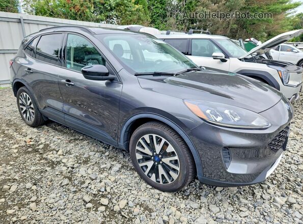 1FMCU9BZ6LUB46560 2020 FORD ESCAPE Gray Передня права чверть