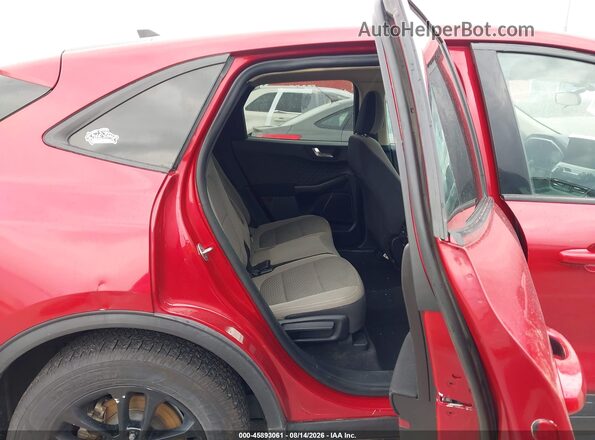 1FMCU9BZ7LUA55829 2020 FORD ESCAPE Red Vista de la etiqueta del VIN