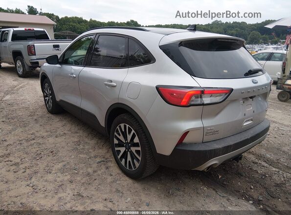 1FMCU9BZ7LUA56687 2020 FORD ESCAPE Silver Հետևի ձախ