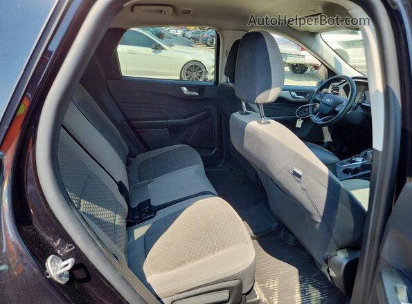 1FMCU9BZ9MUA06830 2021 FORD ESCAPE Черный Вид задней части салона