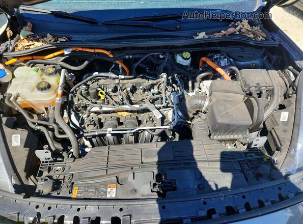 1FMCU9BZXMUA26150 2021 FORD ESCAPE Charcoal ძრავის განყოფილების ხედი