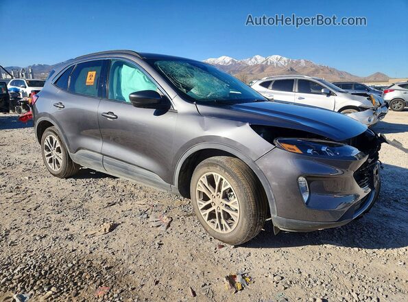 1FMCU9CZ1MUA14208 2021 FORD ESCAPE Gray Передня права чверть