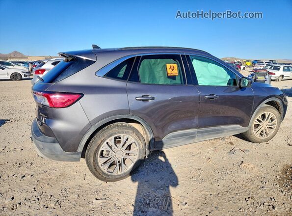 1FMCU9CZ1MUA14208 2021 FORD ESCAPE Gray Задня права чверть