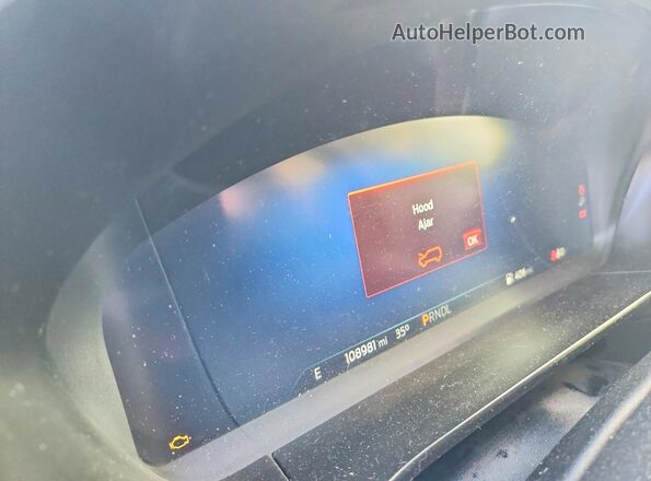 1FMCU9CZ1MUA14208 2021 FORD ESCAPE Gray Вид щитка приладів