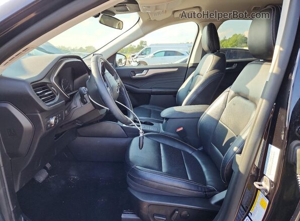 1FMCU9CZ2MUA07672 2021 FORD ESCAPE Black Սալոնի դիմացի տեսք