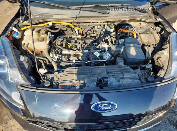 1FMCU9CZ2MUA07672 2021 FORD ESCAPE Black Շարժիչի բաժամունքի տեսք