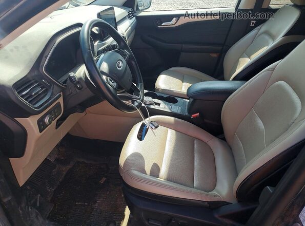 1FMCU9CZ9NUB29169 2022 FORD ESCAPE Black Front interior view