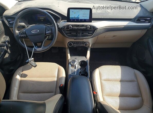 1FMCU9CZ9NUB29169 2022 FORD ESCAPE Black Dashboard view