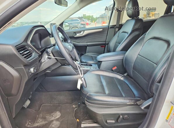 1FMCU9CZXNUA09185 2022 FORD ESCAPE White წინა სალონის ხედი
