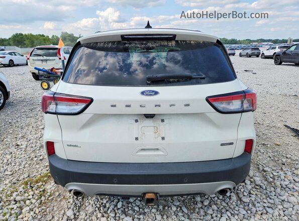 1FMCU9CZXNUA09185 2022 FORD ESCAPE White უკანა ხედი