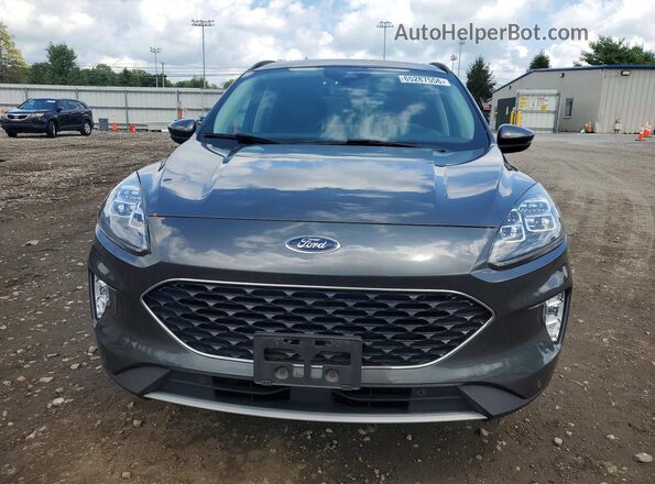 1FMCU9DZ0LUC58445 2020 FORD ESCAPE Gray Front view