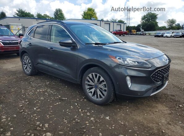 1FMCU9DZ0LUC58445 2020 FORD ESCAPE Gray Front right