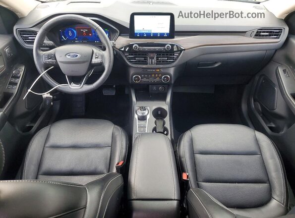 1FMCU9DZ0LUC58445 2020 FORD ESCAPE Gray Dashboard view