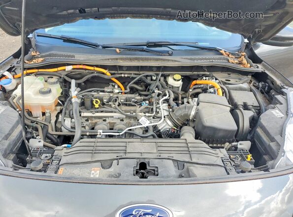 1FMCU9DZ0LUC58445 2020 FORD ESCAPE Gray Engine compartment view