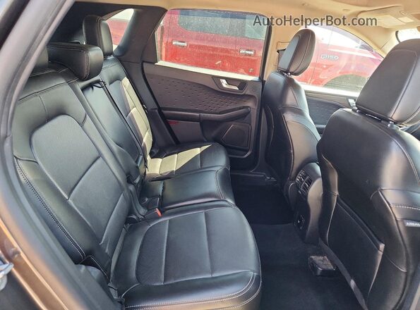 1FMCU9DZ2LUA72874 2020 FORD ESCAPE Gray უკანა სალონის ხედი