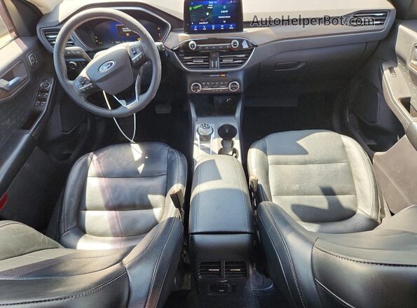 1FMCU9DZ2LUA72874 2020 FORD ESCAPE Gray წინა პანელის ხედი
