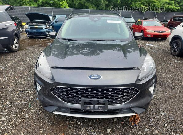 1FMCU9DZ3LUB12492 2020 FORD ESCAPE Gray წინა ხედი