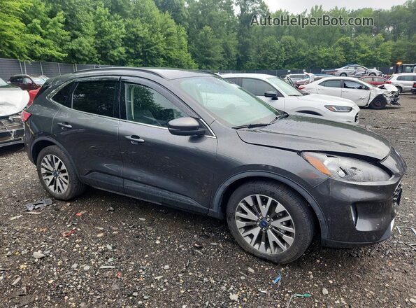 1FMCU9DZ3LUB12492 2020 FORD ESCAPE Gray წინა მარჯვენა