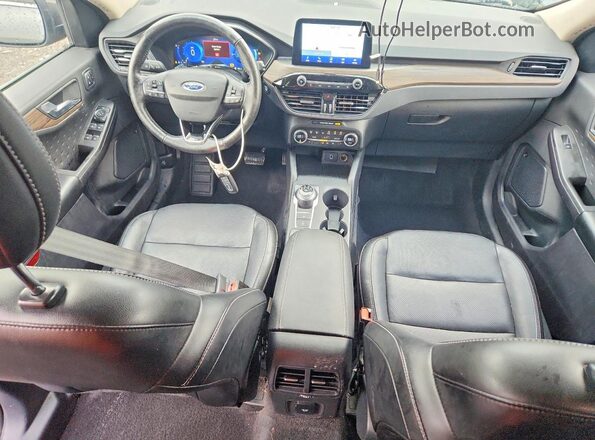 1FMCU9DZ3LUB12492 2020 FORD ESCAPE Gray წინა პანელის ხედი