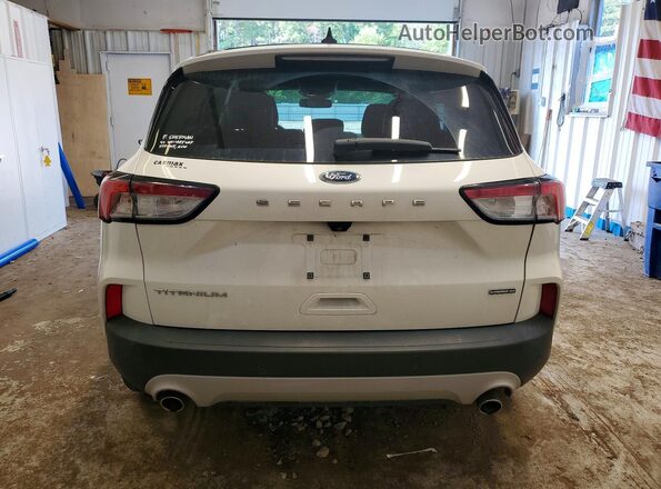 1FMCU9DZ4LUA63724 2020 FORD ESCAPE Белый Вид сзади