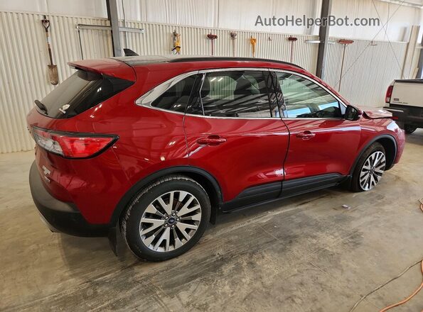 1FMCU9DZ5LUC29765 2020 FORD ESCAPE Burgundy Задня права чверть