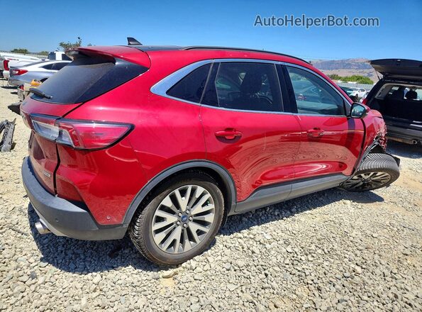 1FMCU9DZ6LUB24653 2020 FORD ESCAPE Red Rear right