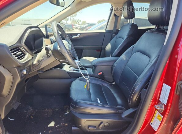 1FMCU9DZ6LUB24653 2020 FORD ESCAPE Red Front interior view