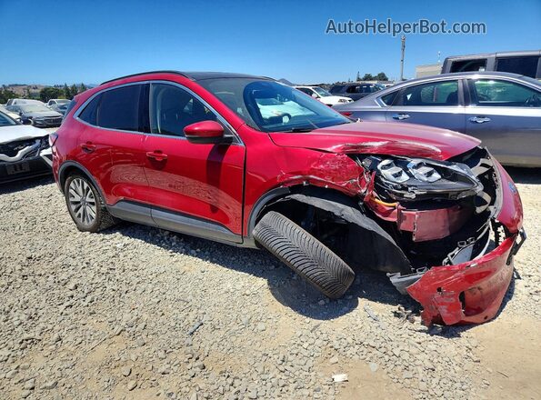 1FMCU9DZ6LUB24653 2020 FORD ESCAPE Red Front right