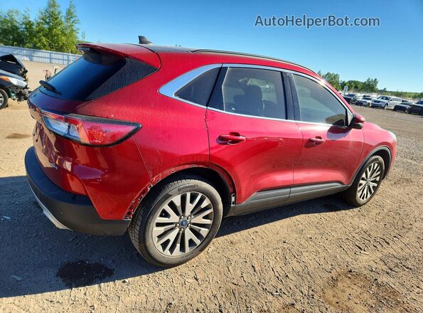 1FMCU9DZ7LUB76633 2020 FORD ESCAPE Burgundy უკანა მარჯვენა