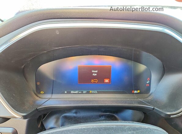 1FMCU9DZ7LUB76633 2020 FORD ESCAPE Burgundy ხელსაწყოთა პანელის ხედი