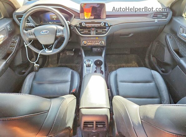 1FMCU9DZ7LUB76633 2020 FORD ESCAPE Burgundy წინა პანელის ხედი
