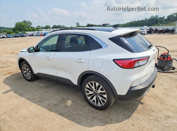 1FMCU9DZ9MUB20405 2021 FORD ESCAPE White Tył lewy