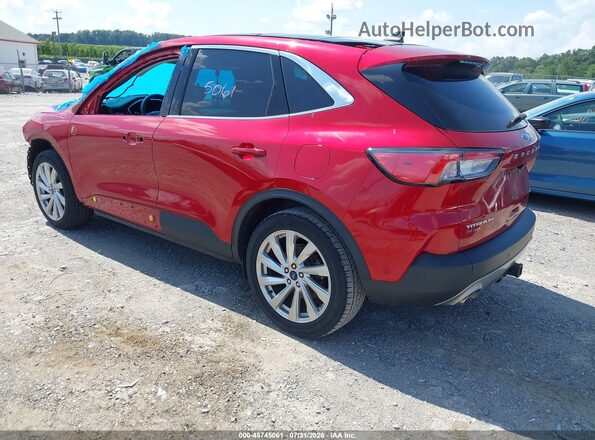 1FMCU9DZXMUA16621 2021 FORD ESCAPE Red Հետևի ձախ