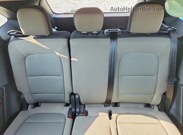 1FMCU9F61LUA52988 2020 FORD ESCAPE Gray უკანა სავარძლების ხედი