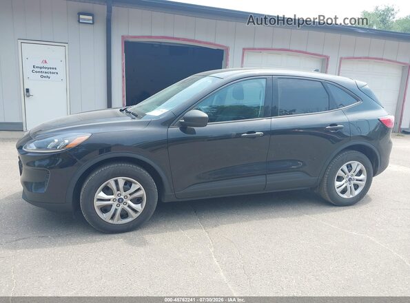 1FMCU9F62MUA73141 2021 FORD ESCAPE Black Դիմացի տեսք