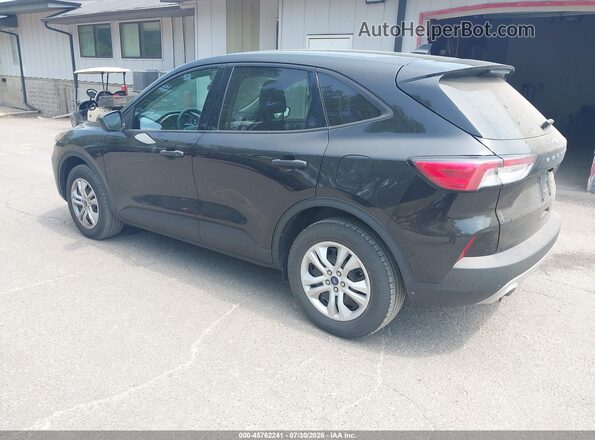 1FMCU9F62MUA73141 2021 FORD ESCAPE Black Հետևի ձախ